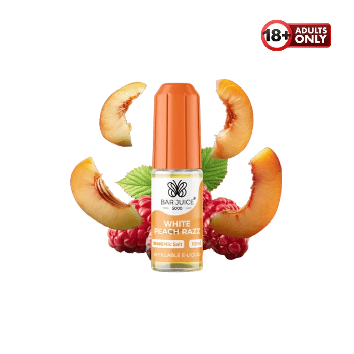 Bar Juice 5000 Liquid White Peach Razz